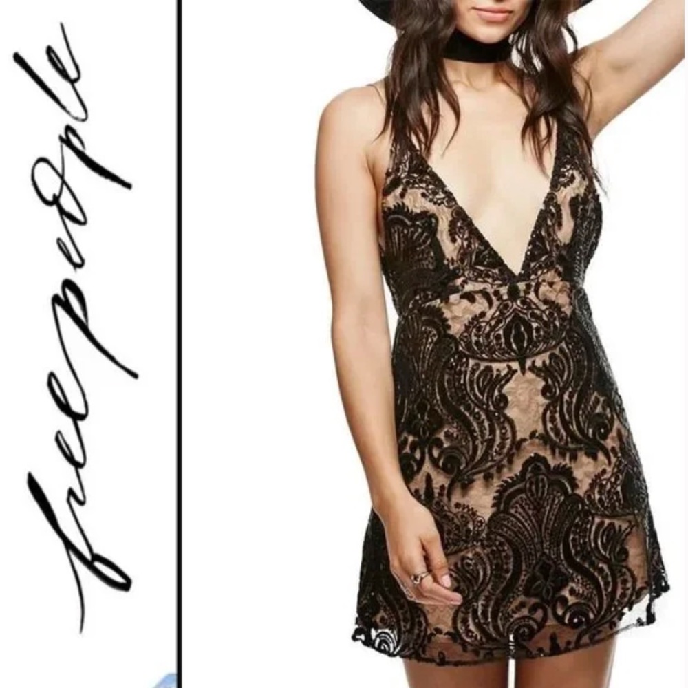 Free People - Night Shimmer Woman’s Mini Dress